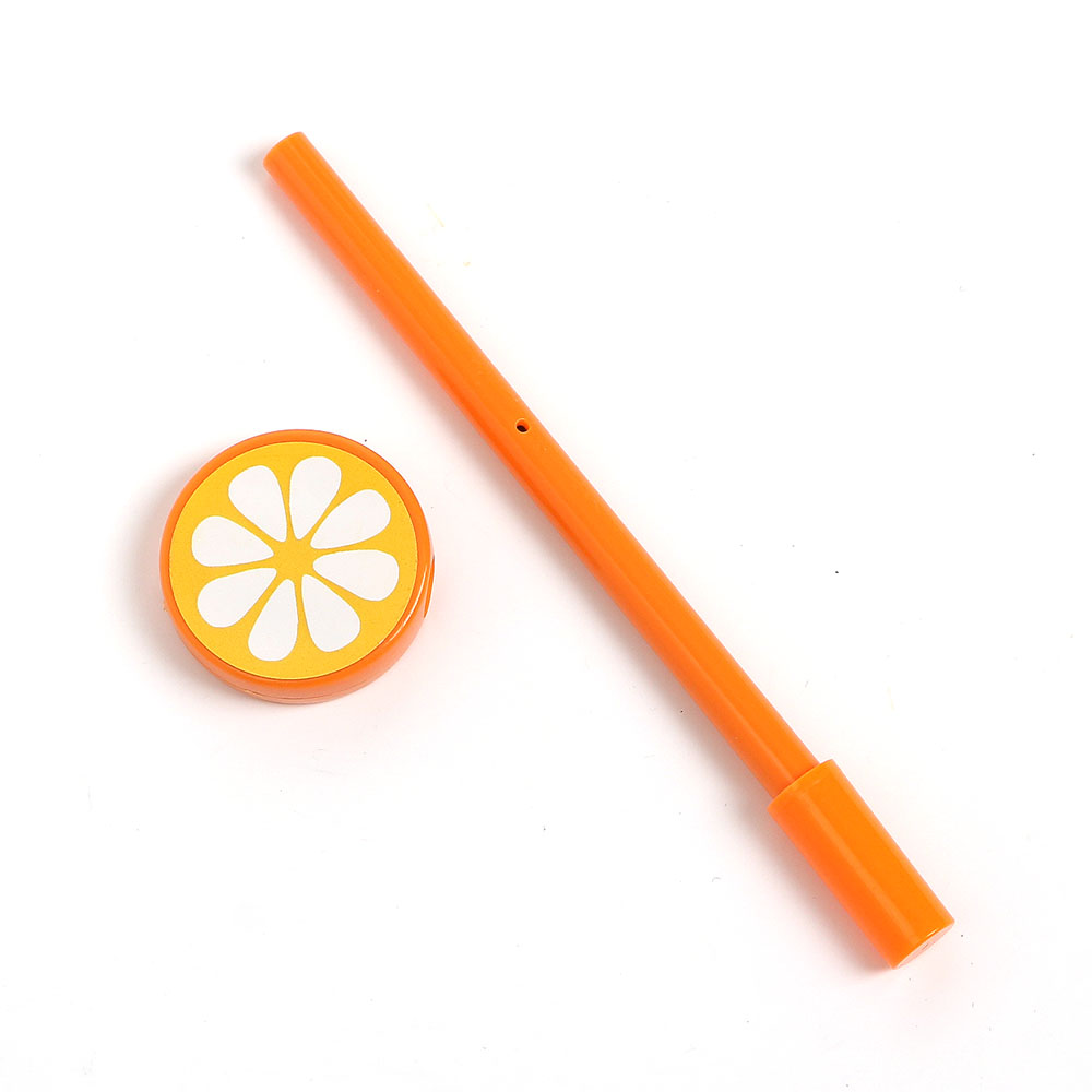 Oce 특이한 볼펜 오렌지 기념품 단체 기념 볼펜 홍보용 펜슬