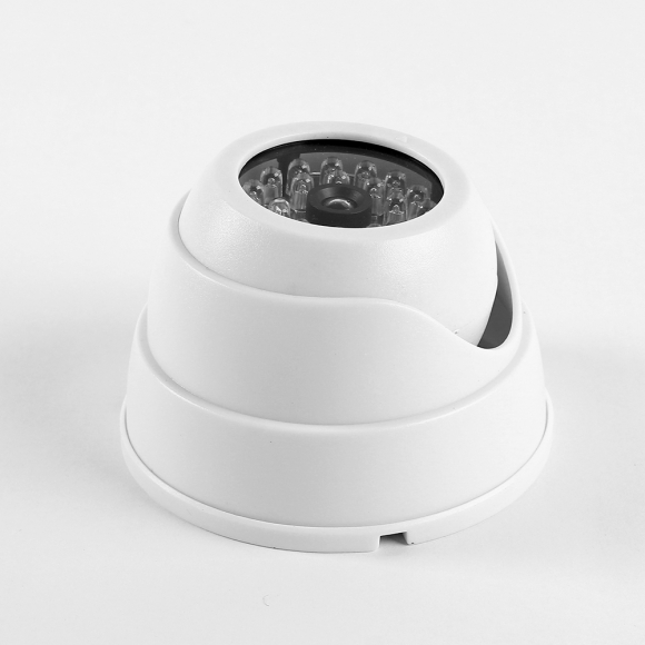 원형 모형 감시 카메라(화이트)