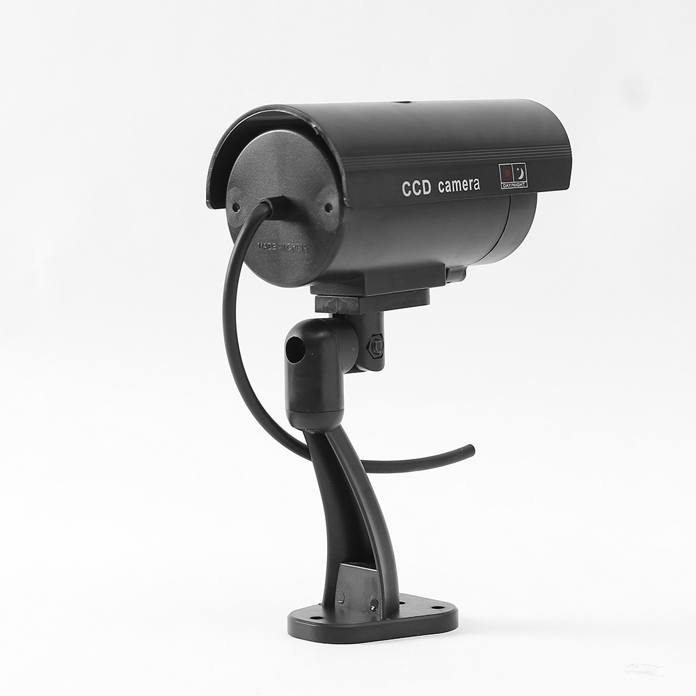 Oce 돌출 모형 감시 가짜 카메라 LED S8 보안 빨간불 실외 방범 TV 벽부착 방범 카메라