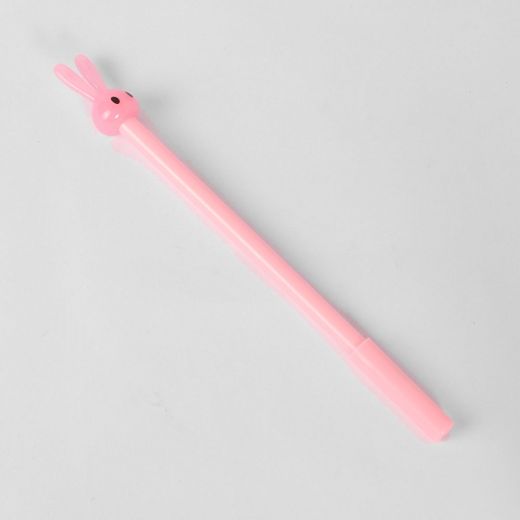 깜찍 토끼 중성볼펜(핑크) (0.5mm)
