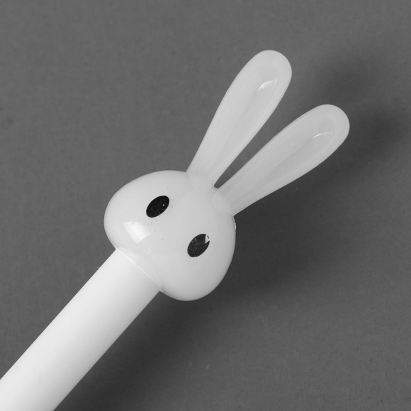 깜찍 토끼 중성볼펜(화이트) (0.5mm)