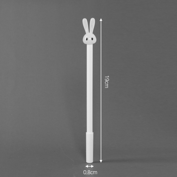 깜찍 토끼 중성볼펜(화이트) (0.5mm)
