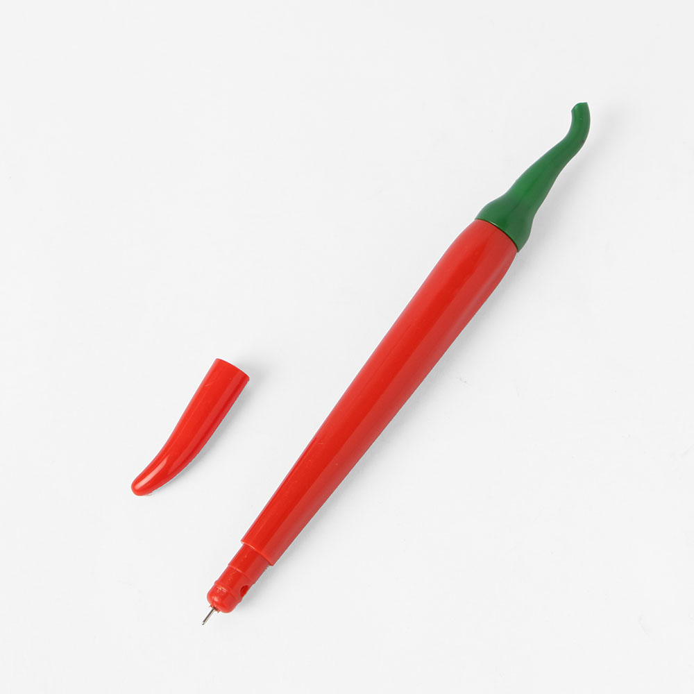 Oce 잘써지는 중성펜 빨간 고추 0.5mm 사무실 필기류 서류 연필 중성 볼펜