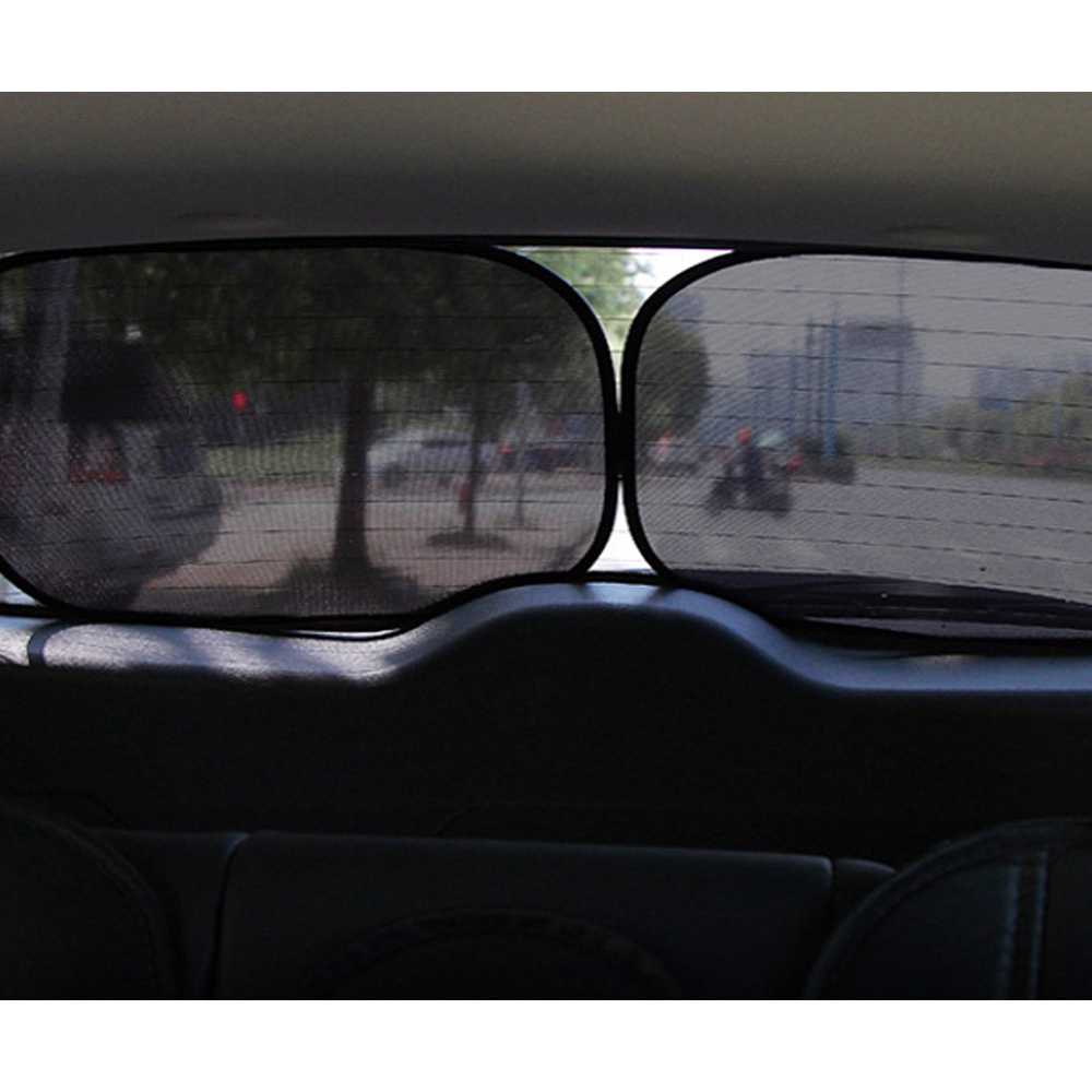 Oce 차량 햇빛가리개 유리창 필름 2p 51x31cm 썬블럭 차창 카텐 자동차 창문 암막