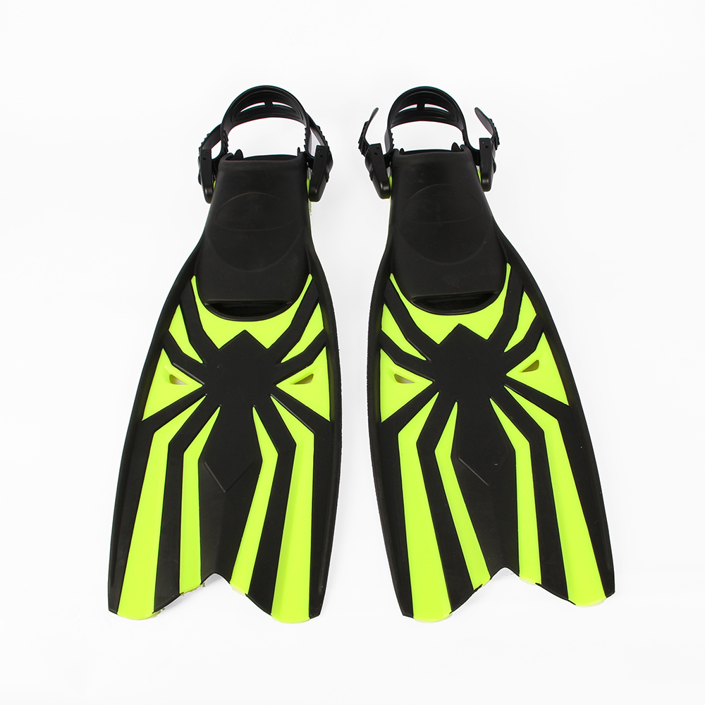 발차기 연습 스노쿨링 수영 오리발 옐로우 255-265mm 풀장 용품 수영장 용품 수영 발갈퀴