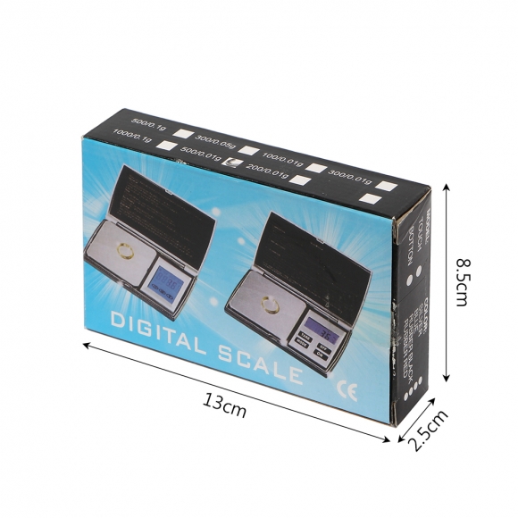 휴대용 소형 전자저울 DH-C01(500x0.01g)