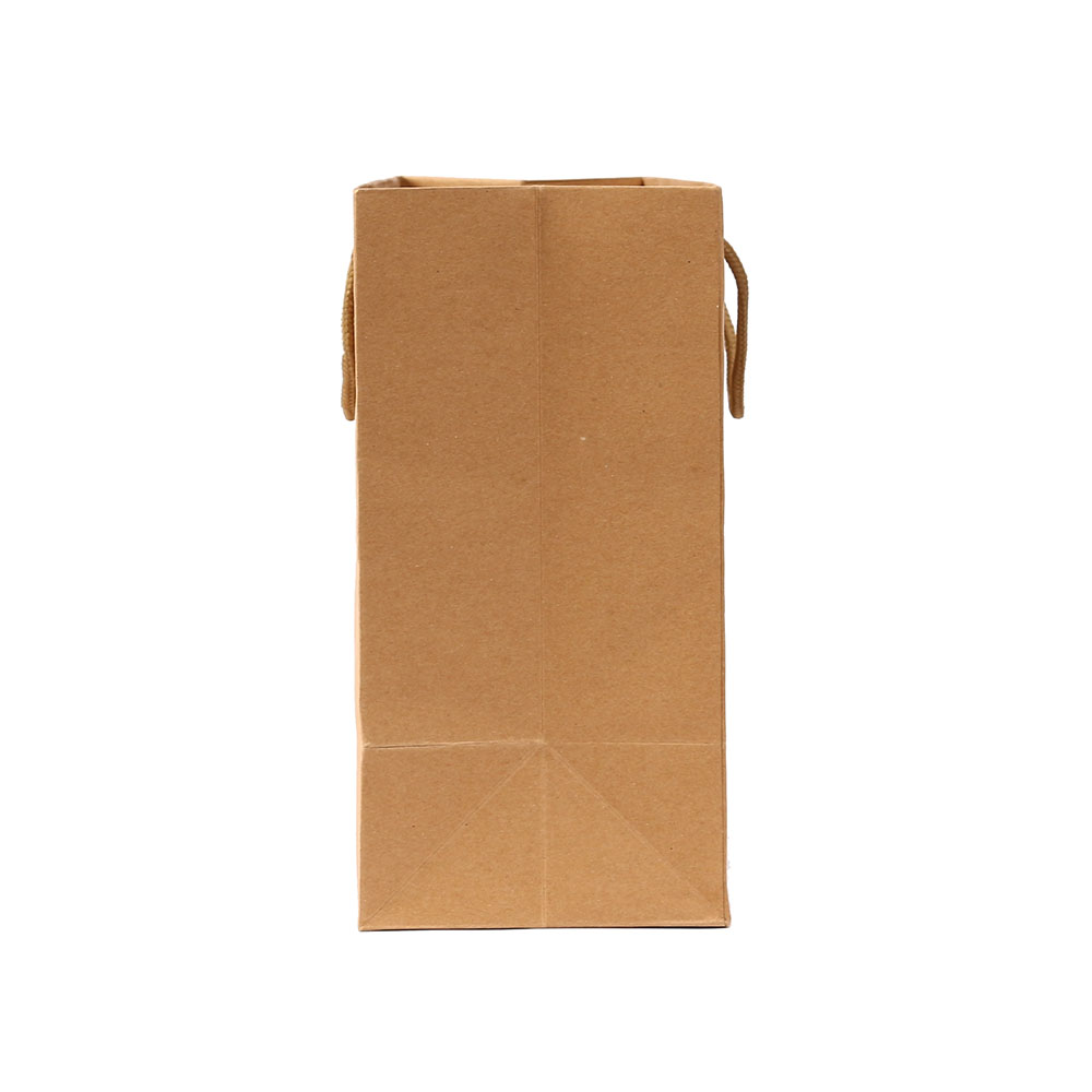 Oce 가로 무광 무지 선물포장 백 10p 브라운 32x25 손가방 페이퍼 팩킹 포장 가방