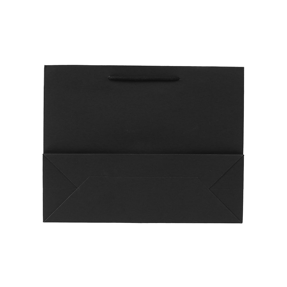 Oce 가로 무광 무지 선물포장 백 10p 블랙 24x17 페이퍼 팩킹 손가방 선물 종이 백