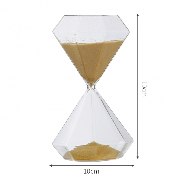 다이아타임 유리 모래시계(30분) (골드)