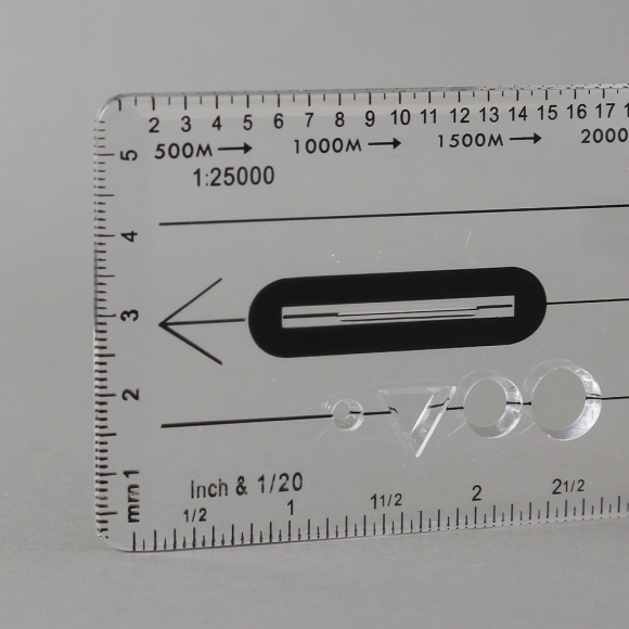 길잡이 다기능 나침반(16x5.7cm)