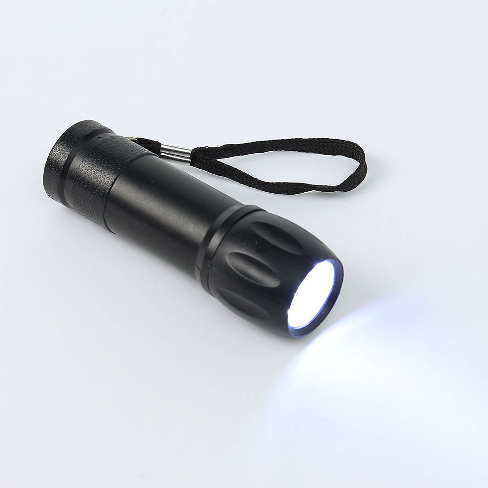Oce 비상용 손전등 소형 LED 후레쉬 블랙 미니 렌턴 포켓 램프 가벼운 렌턴