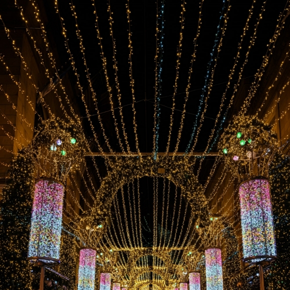 [은하수] 50구 녹색선 LED 웜색 지니전구(5M) (전원잭포함) (연결가능)