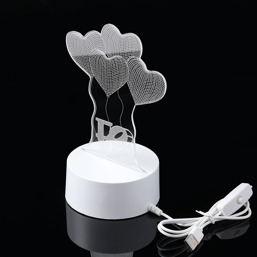 Oce 하트 LED 신혼 레터링 무드등 LOVE 글자 모형 조명 풍선전등 협탁수면수유등 은은한조명