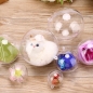 투명 플라스틱 볼 6p세트(6cm)