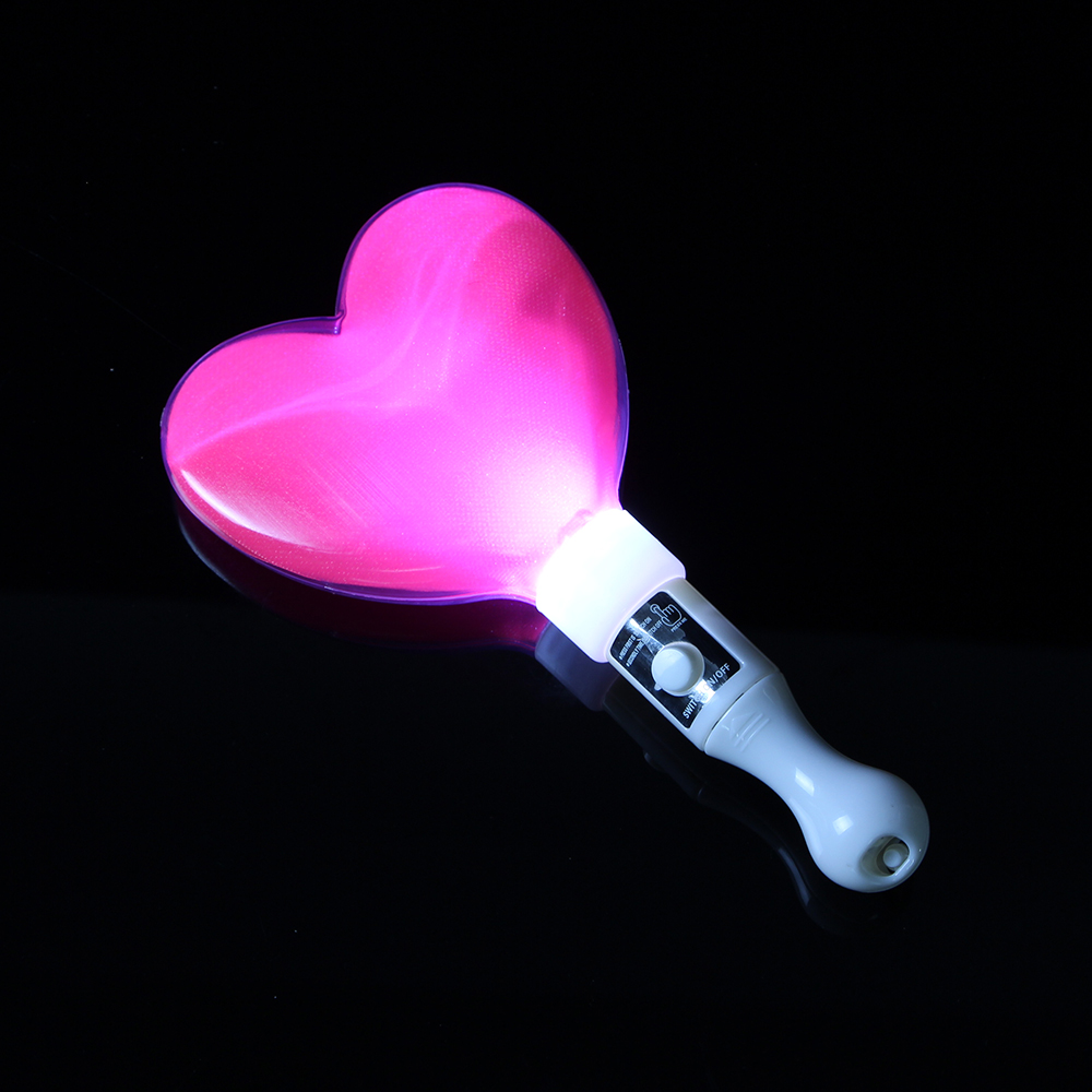 Oce 프로포즈 이벤트 야광 하트 봉 핑크 콘서트 미니 조명 야외 LED 봉 응원 도구 용품