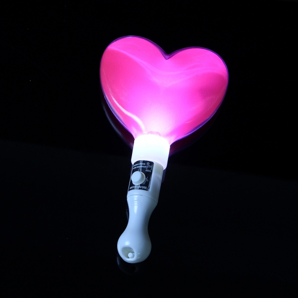 LED 야광 하트봉(핑크)