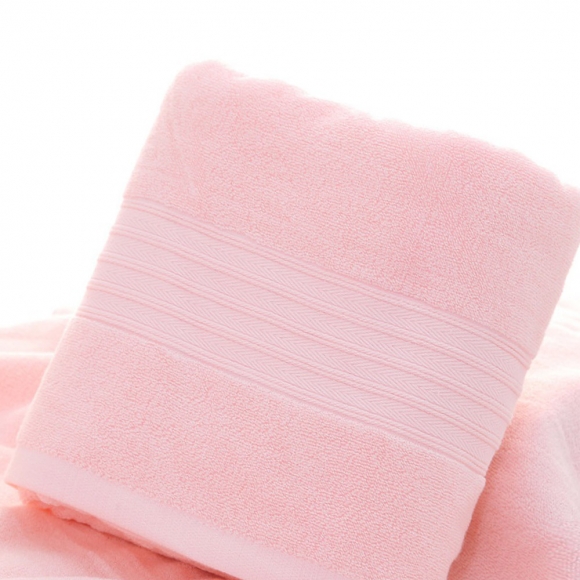 뽀송데이 무지 대형 목욕타월(핑크) (70cmx140cm)