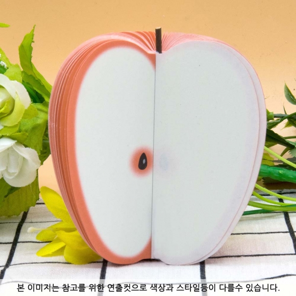 3D 딸기 메모지 5p세트