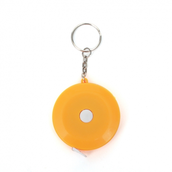 비비 열쇠고리 미니줄자(1.5M) (오렌지)