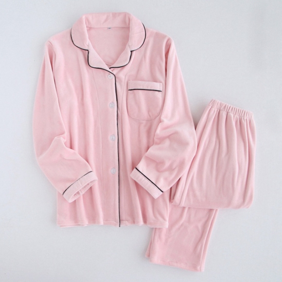여성 잠옷세트 XL(핑크)