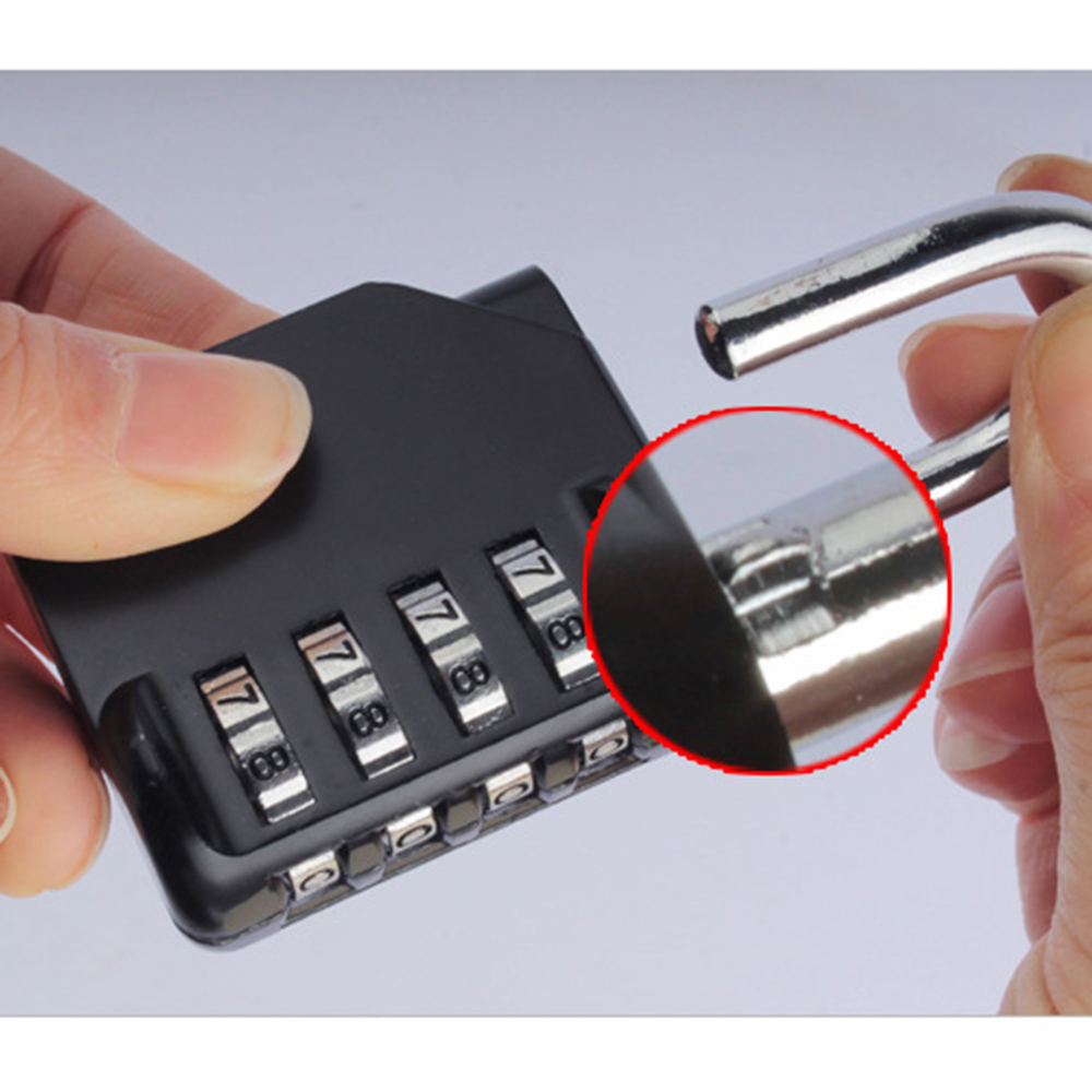 Oce 안전 번호키 자물쇠 블랙 사물함 번호키 번호 열쇠 여행 가방 안전장치