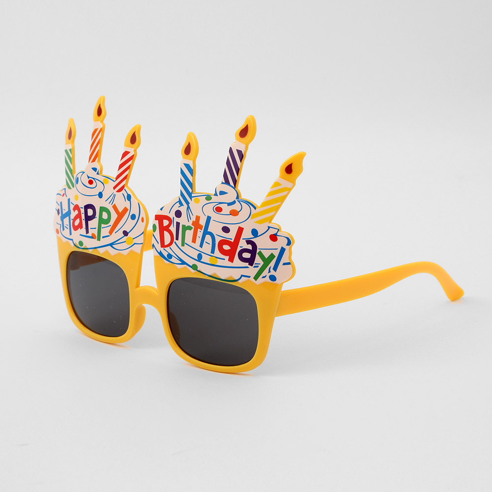 Oce 생일초 안경 파티 선글라스 옐로우 썬글라스 선글래스 썬그레스