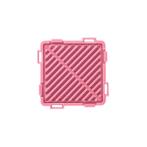안심 분리형 사각 냄비 받침 12p(핑크)