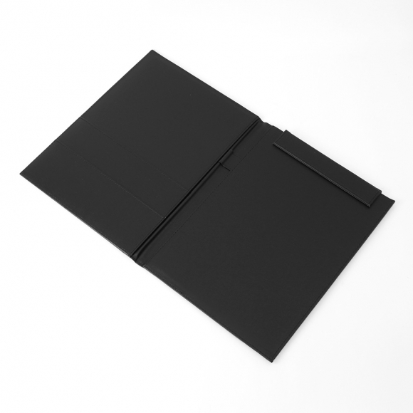 오피스 자석 가죽 서류 클립보드(A4) (블랙)