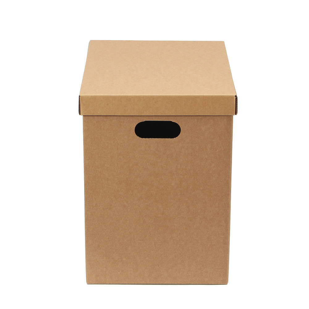Oce 손잡이 박스 문서 보존 상자 지통 40x30cm 스토리지 종이 덮개 케이스 카튼 카톤