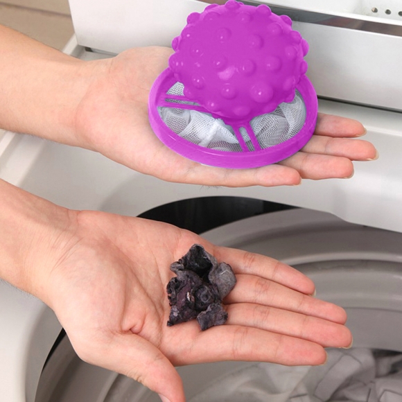 세탁기 돌기형 먼지 거름망(핑크)