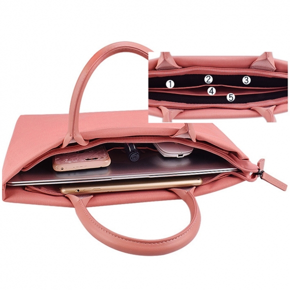 라이트 노트북 가방(핑크) (41cmx31cm)