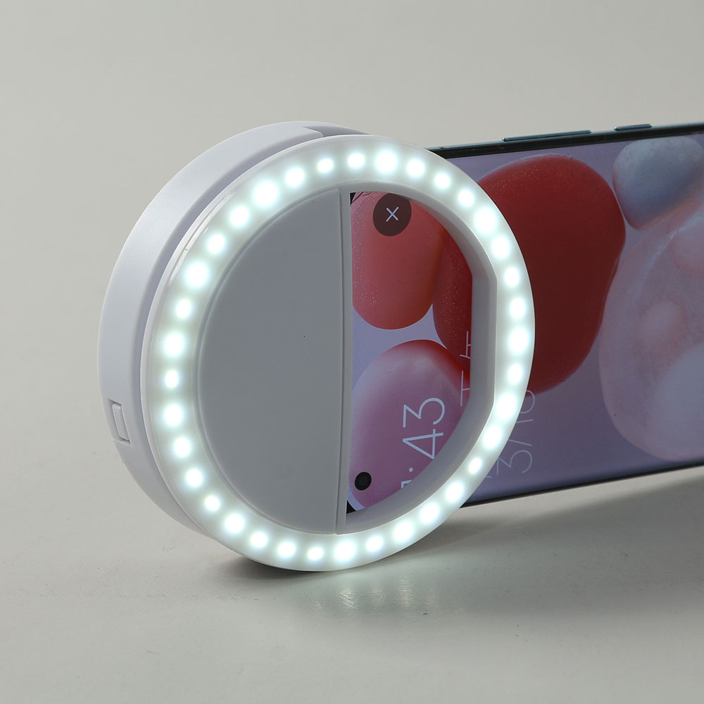 Oce 셀카 핸드폰 집게 조명 LED 램프 휴대폰라이트 휴대용