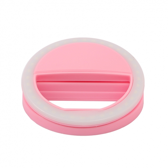 스마트폰 LED 셀카조명(핑크)