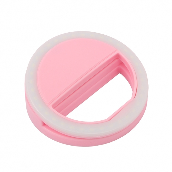 스마트폰 LED 셀카조명(핑크)