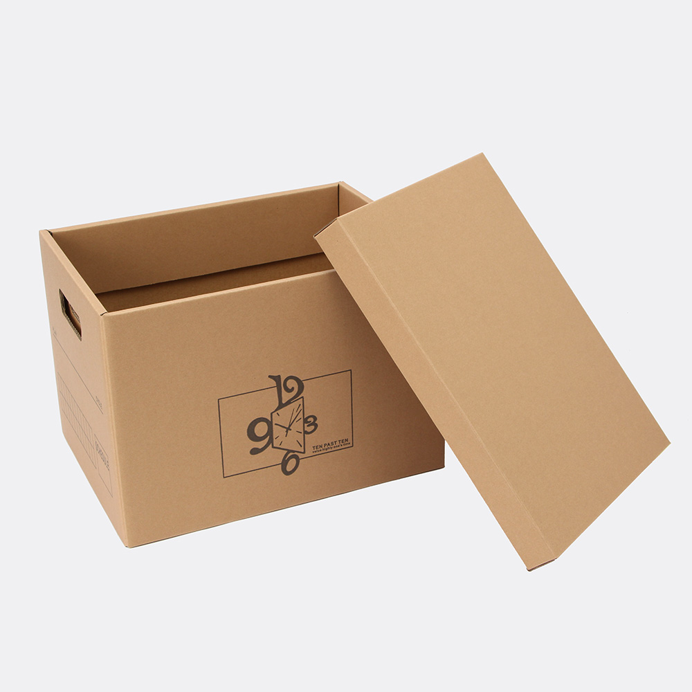 Oce 생활 방수 크라프트 손잡이 수납 상자 포인트 보관함 덮개 박스 패킹 용품