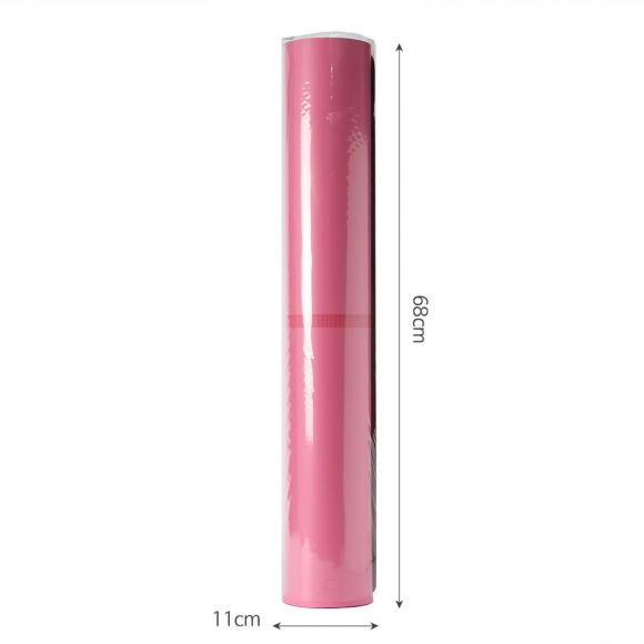 5mm PU+천연고무 요가매트(183cmx68cm) (핑크)