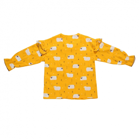 양떼목장 잠옷세트(XL) (옐로우)