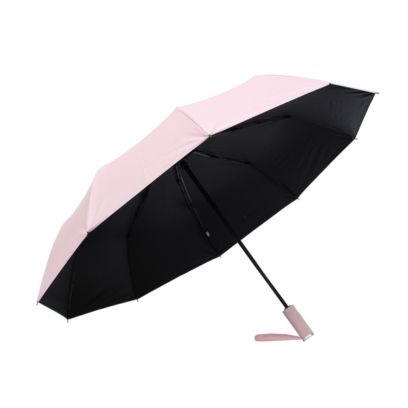 자외선차단 3단 완전자동 양우산(핑크)