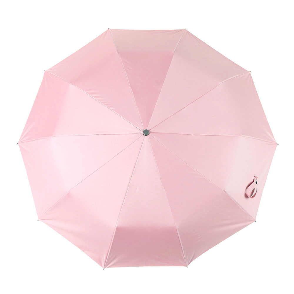 Oce 뒤집복구 3단 완전 자동우산 겸 양산 핑크 초경량 양우산 접는 암막 우산 튼튼한 우양산