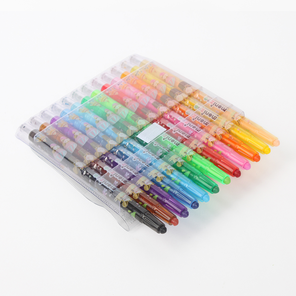 샤프 미술 색연필 12색 핑크 컬러 펜슬 색깔 연필 그리기 도구