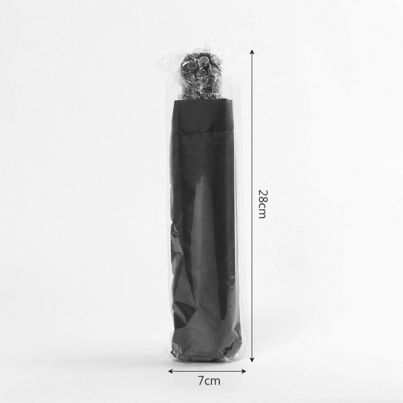 방풍 3단 완전자동 우산(8살대) (블랙)