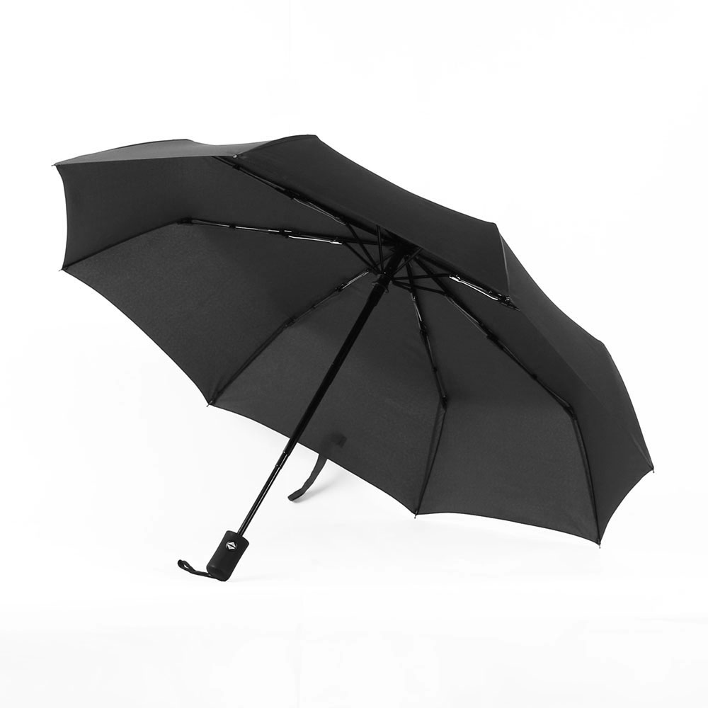 Oce 완전자동 3단 접이식 방풍 우산 8살대 블랙 SUNSHADE 살많은 양산 대용 접는 바람 우산