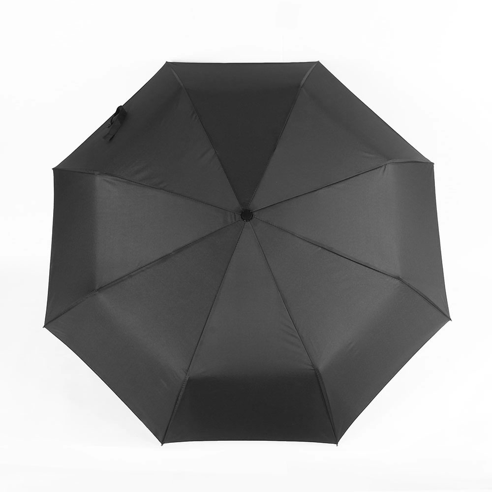 Oce 완전자동 3단 접이식 방풍 우산 8살대 블랙 SUNSHADE 살많은 양산 대용 접는 바람 우산