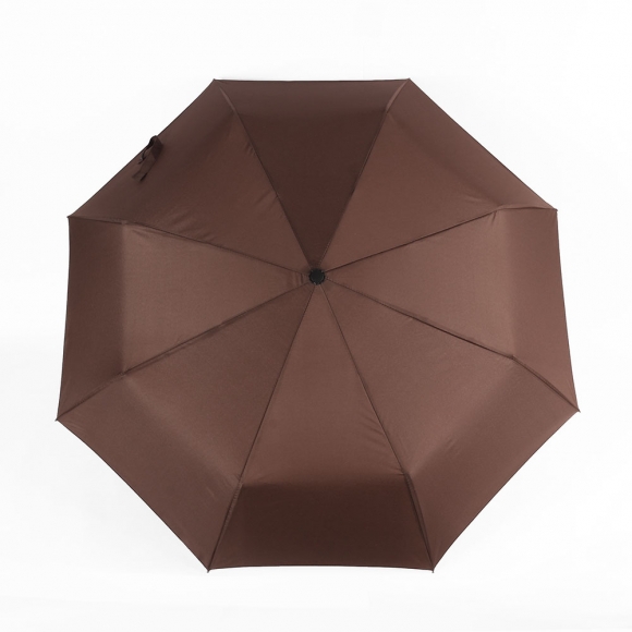 방풍 3단 완전자동 우산(8살대) (브라운)