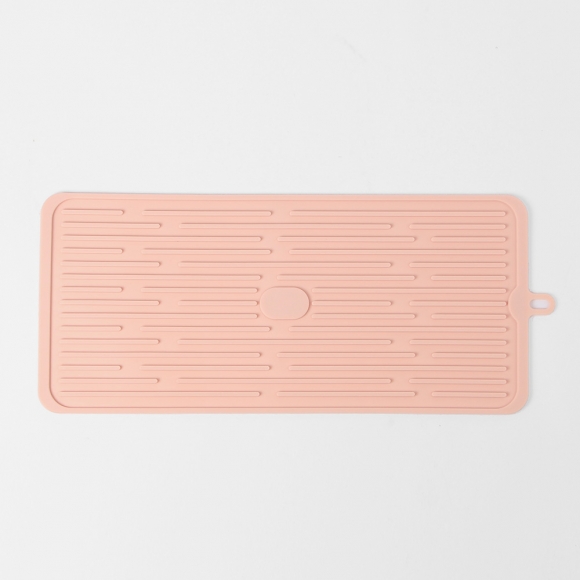 주방 실리콘 드라잉 매트(44.5cm) (핑크)