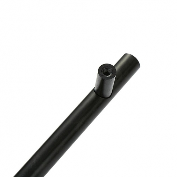 1p 솔리드 일자 가구손잡이(128mm) (블랙)