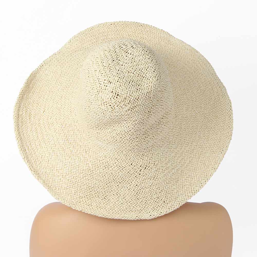 Oce 레이스 리본 넓은 챙 끈 모자 비치 햇 베이지 왕골 써머 비니 끈달린 모자 바다 패션 소품