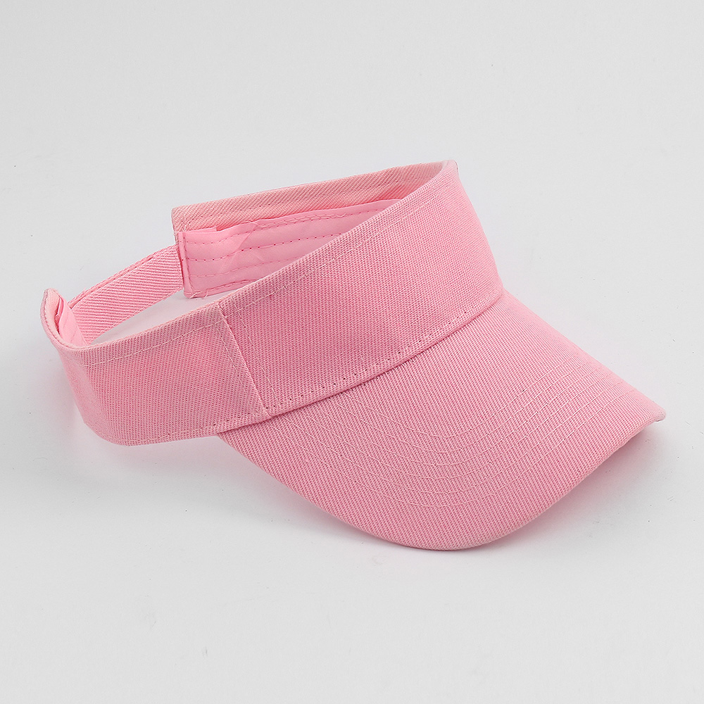 Oce 가벼운 선캡 테니스 머리띠 모자 핑크 골프 캡 햇빛가리개 작업모 썬바이저 등산모