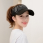 밴드형 스포츠 썬캡(블랙)