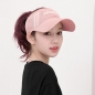 밴드형 스포츠 썬캡(핑크)